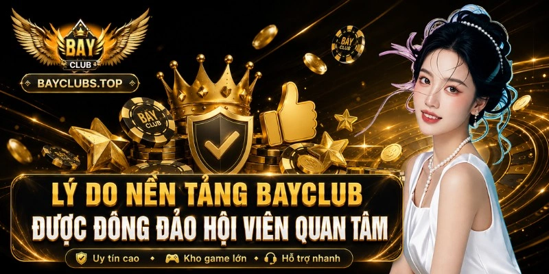Lý do nền tảng BAYCLUB được đông đảo hội viên quan tâm