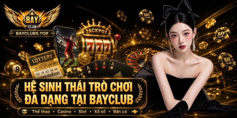 Hệ sinh thái trò chơi đa dạng tại BAYCLUB