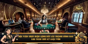 Hội viên thực hiện lệnh rút lãi thành công sau khi tuân thủ kỷ luật vốn