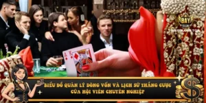 Biểu đồ quản lý dòng vốn và lịch sử thắng cược của hội viên chuyên nghiệp